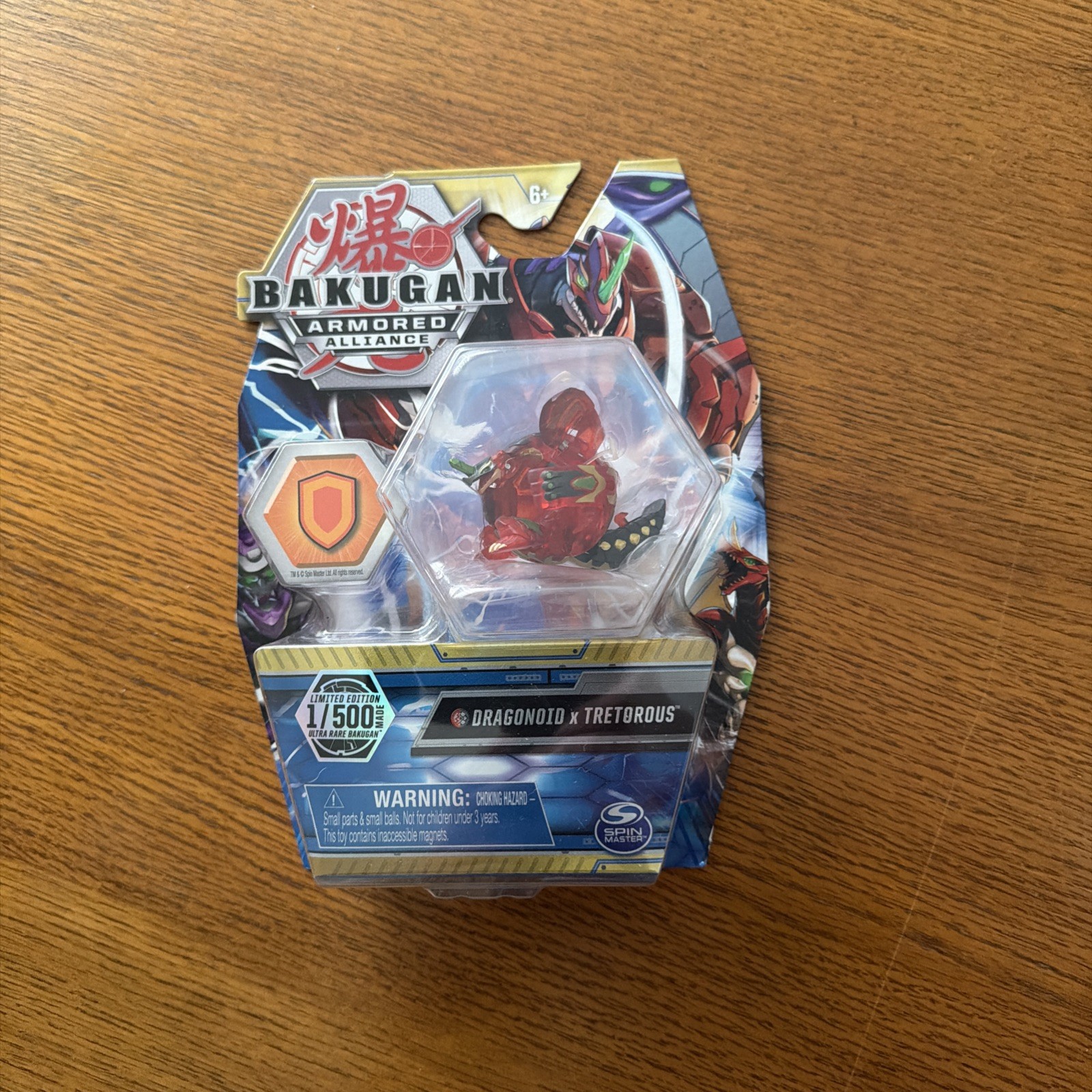 Bakugan Armored Alliance Dragonoid x Tretorous 1/500 ULTRA RARE