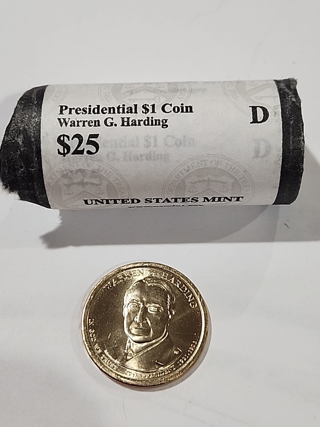 2014-D Warren G. Harding Presidential Dollar 2014-D Warren G. Harding Presidential Dollar