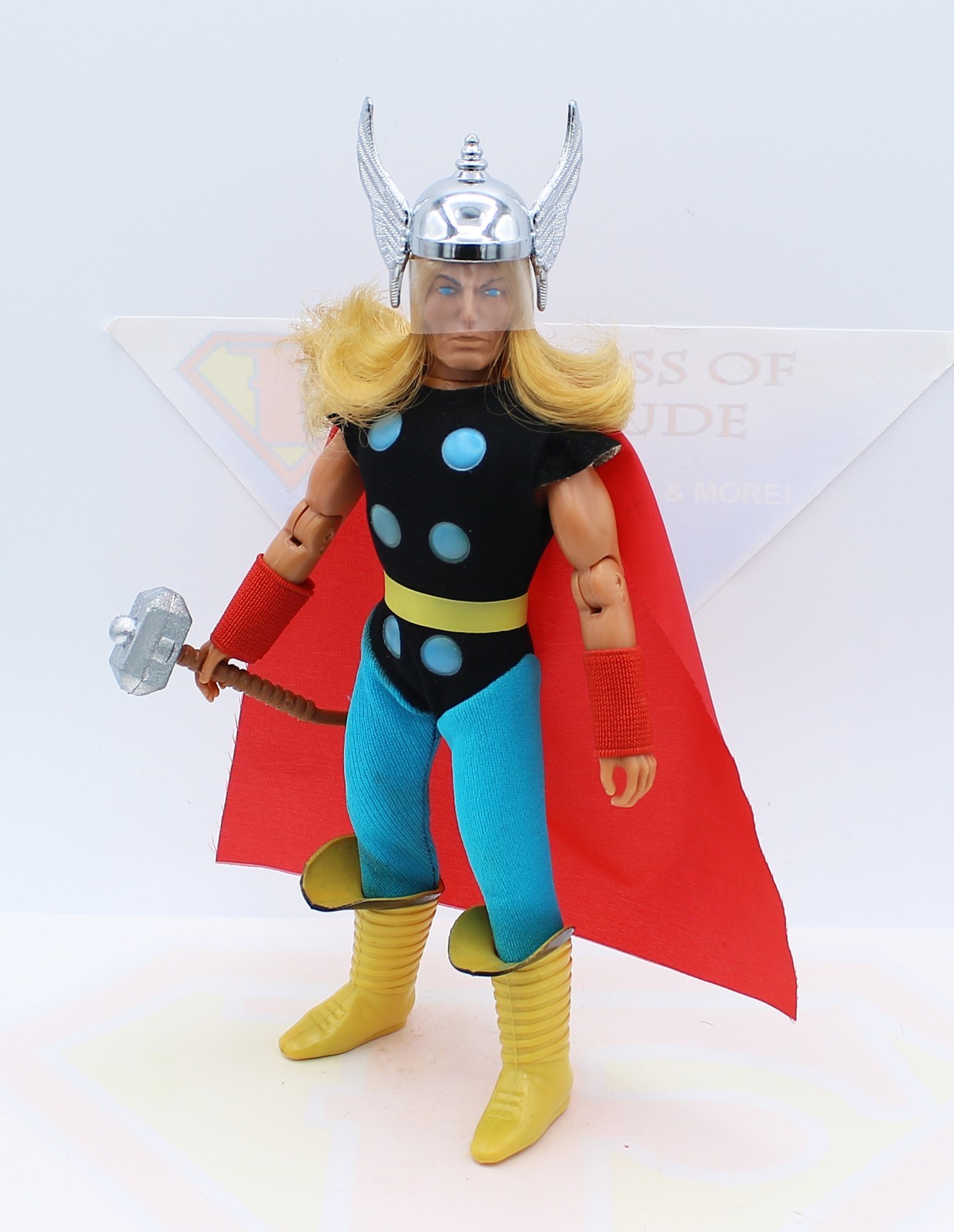 Mego Vintage 1975 Thor WGSH Marvel Comics Original Action Figure  Complete MINTY