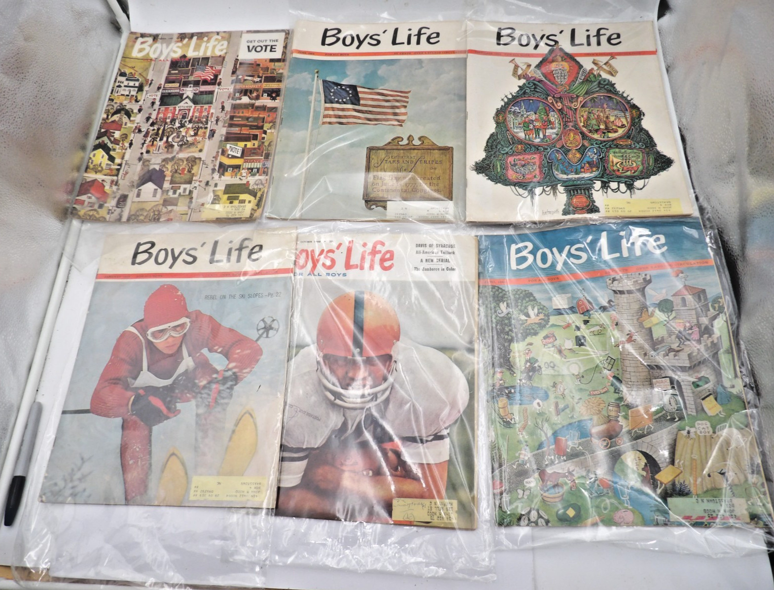 6 Boys Life Magazines 1960 to 1964 Great Condition 6 Boys Life Magazines 1960 to 1964 Great Condition