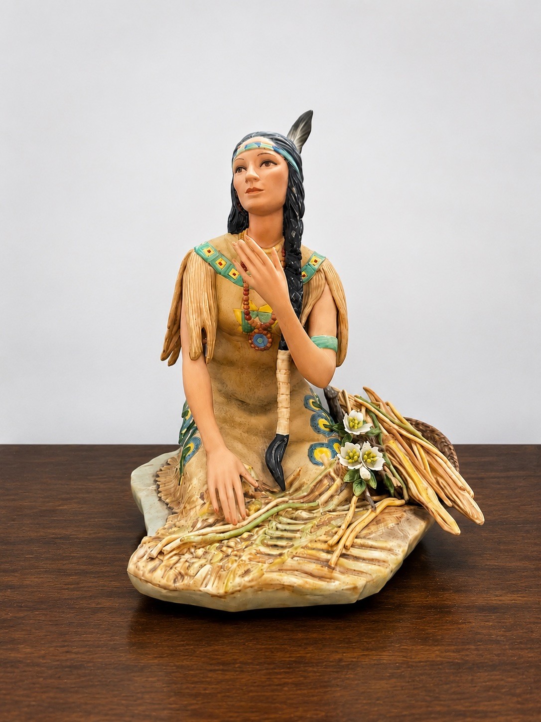 Cybis porcelain figurines Minnehaha 