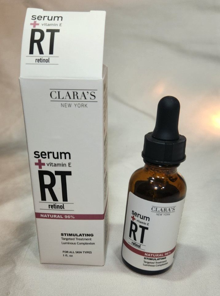 Clara\'s New York Facial Serum Vitamin E Stimulating Retinol Treatment 1 fl oz