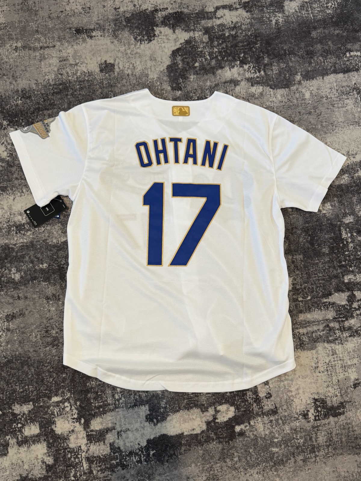 MLB Los Angeles Dodgers Shohei Ohtani 2025 World Series Champions Jersey #17