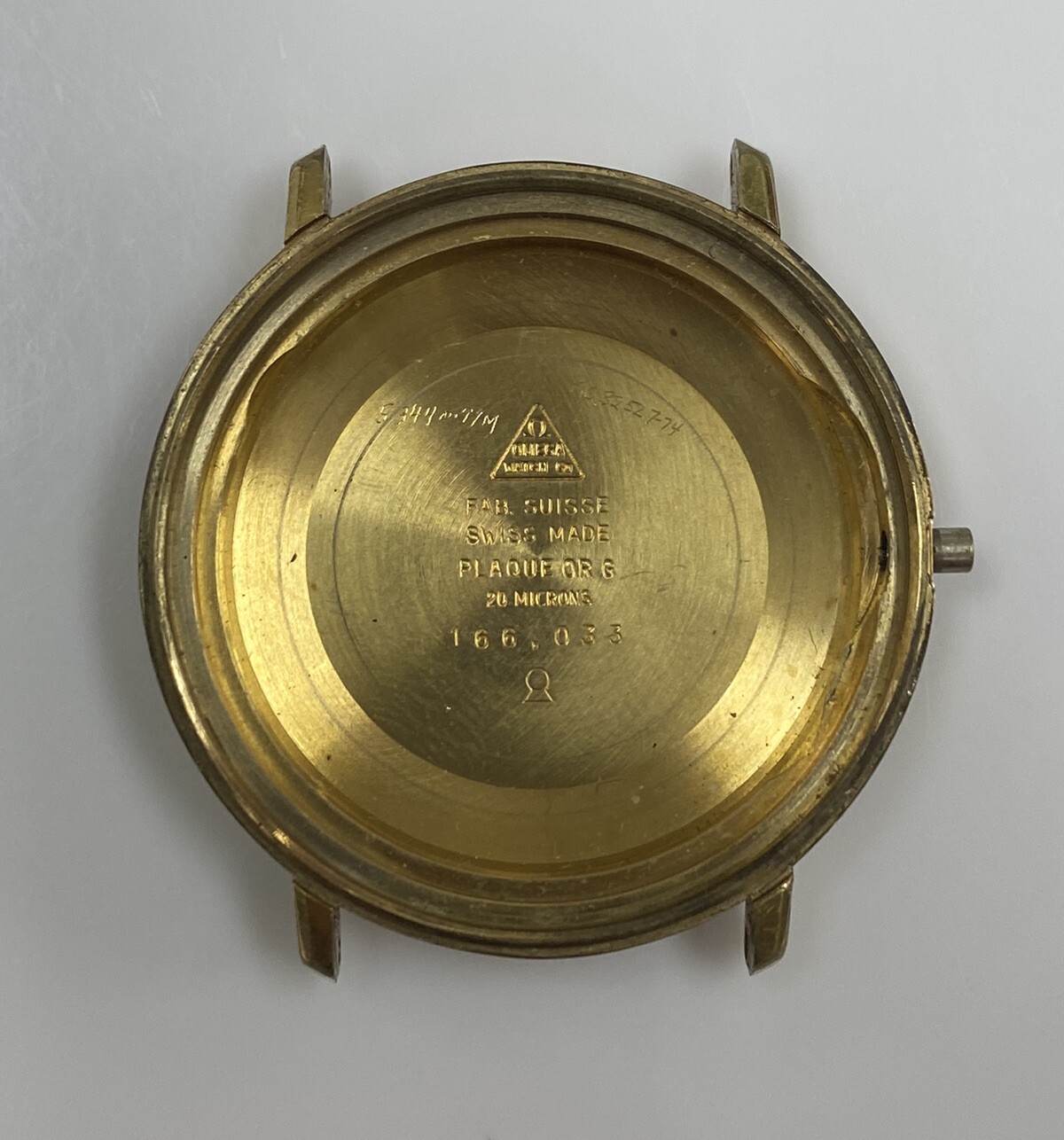 Original Vintge Omega Geneve 166.033 Gold Plated Case