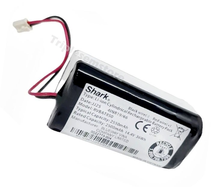 New Genuine Shark Replacement Rechargeable Li-Ion Battery 2550mAh - RVBAT850