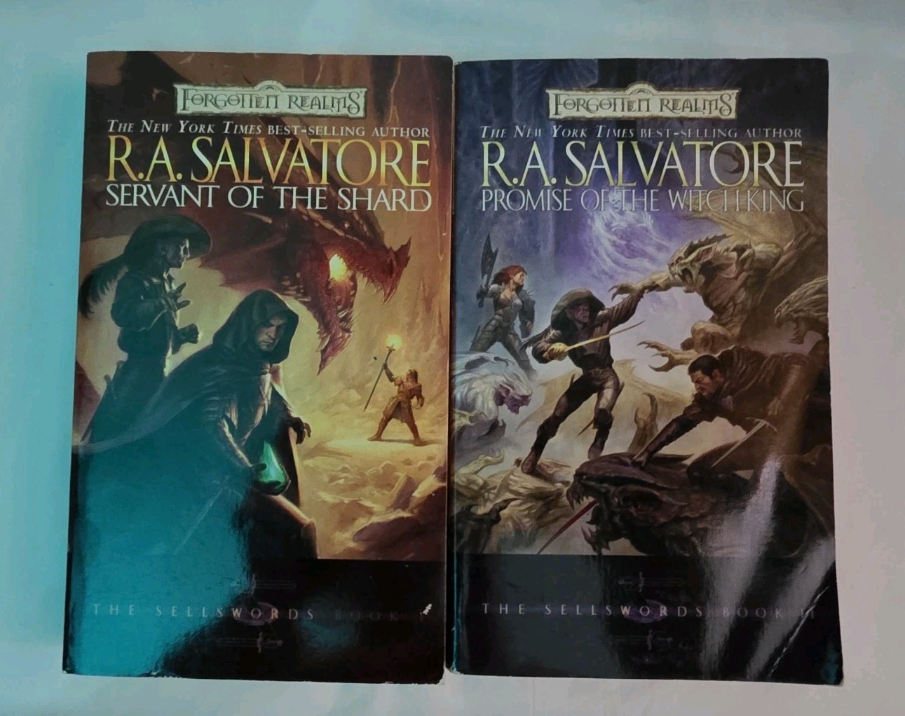 Forgotten Realms: The Sellswords – 2 Book Lot by R.A. Salvatore Forgotten Realms: The Sellswords – 2 Book Lot by R.A. Salvatore