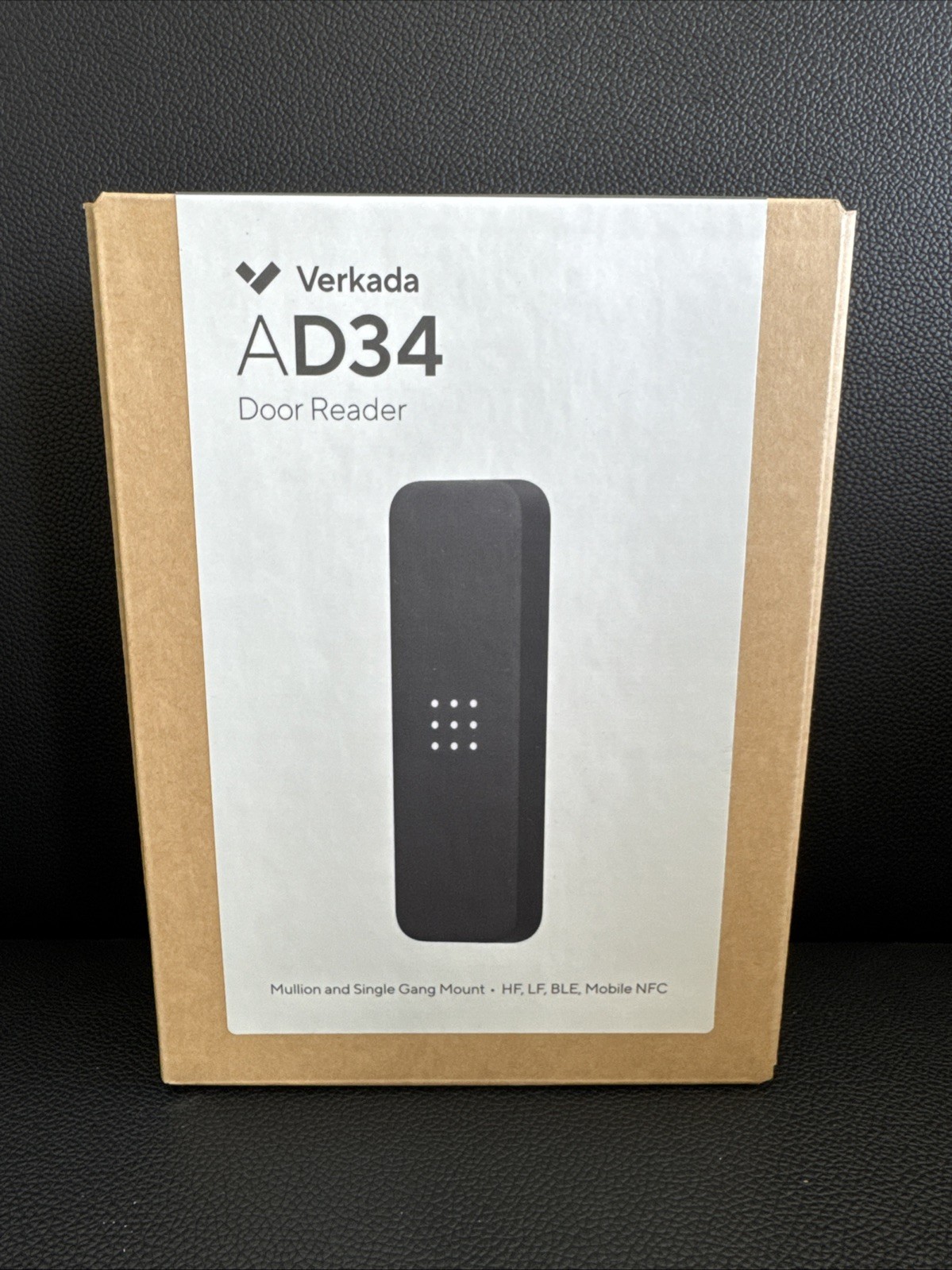 Verkada Door Reader AD34 Black - NEW SEALED