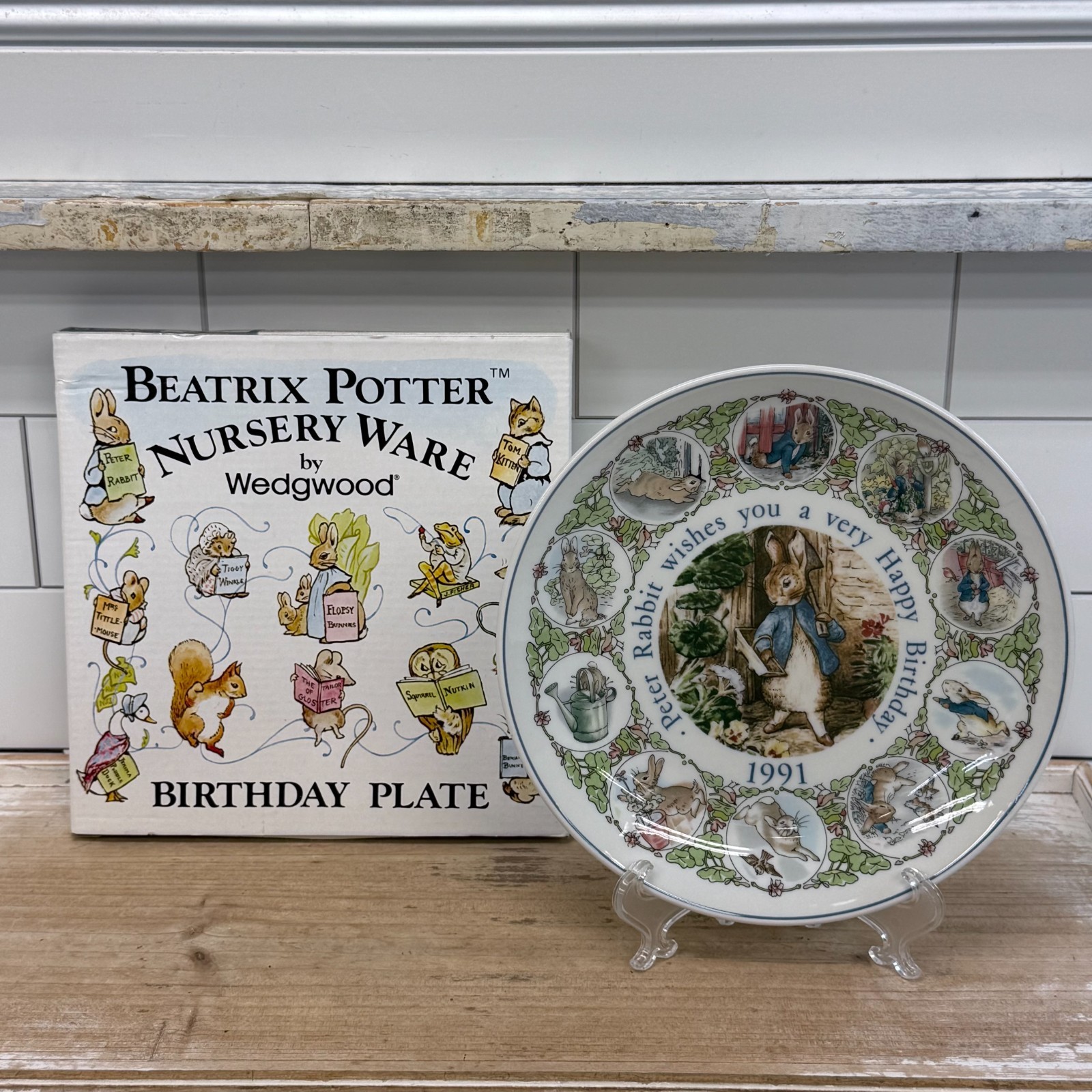 Wedgwood Beatrix Potter Peter Rabbit Plates & China Selection Vintage