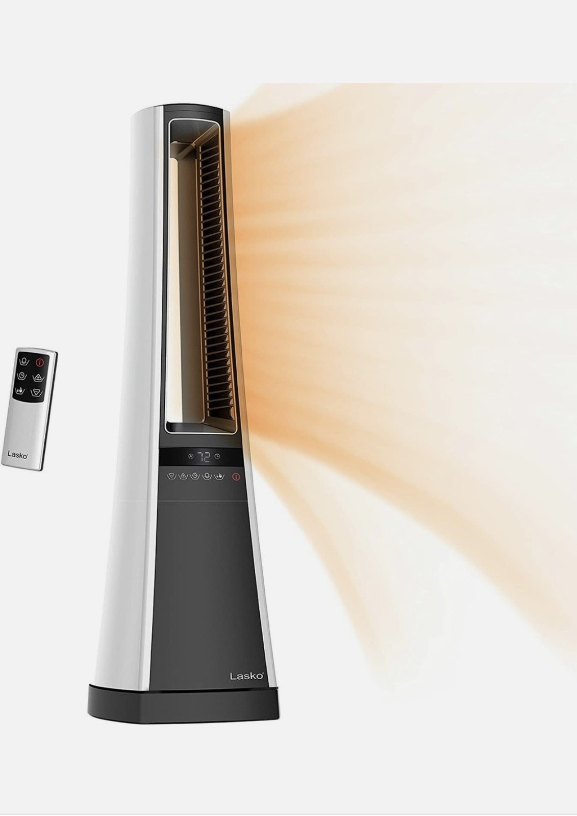 Lasko 1500W Air Logic Bladeless Electric Tower Space Heater with Remote | AW300 Lasko 1500W Air Logic Bladeless Electric Tower Space Heater with Remote | AW300