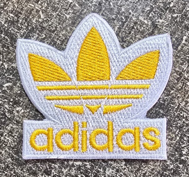 Embroidered Sports Style Patch Iron On Sew On Badge 3x3 Inch Jacket Hat