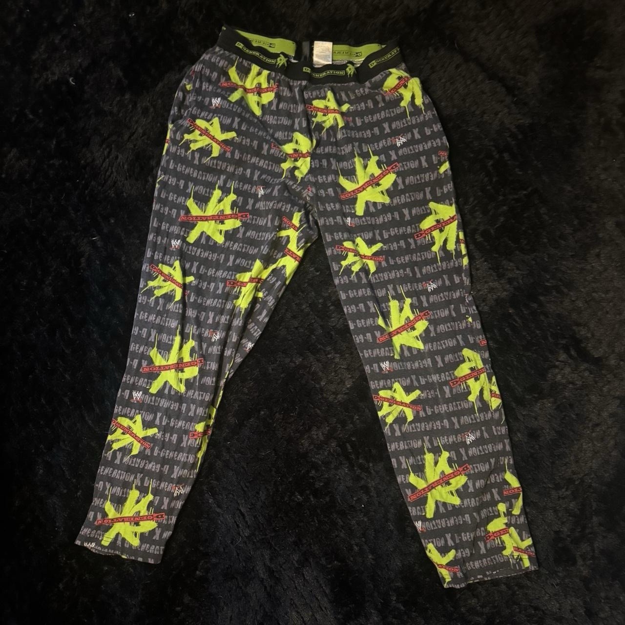 Vintage WWE DX Pajama Pants 2007 Vintage WWE DX Pajama Pants 2007