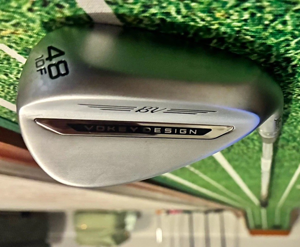 Titleist Vokey SM11 48° 10F Right-Hand Steel Shaft Stiff Flex Silver