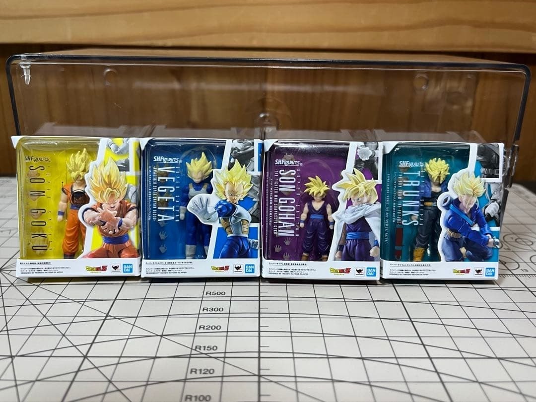 Dragon Ball Z S.H.Figuarts Miniature Collection Capsule Toy Complete 4 Types set