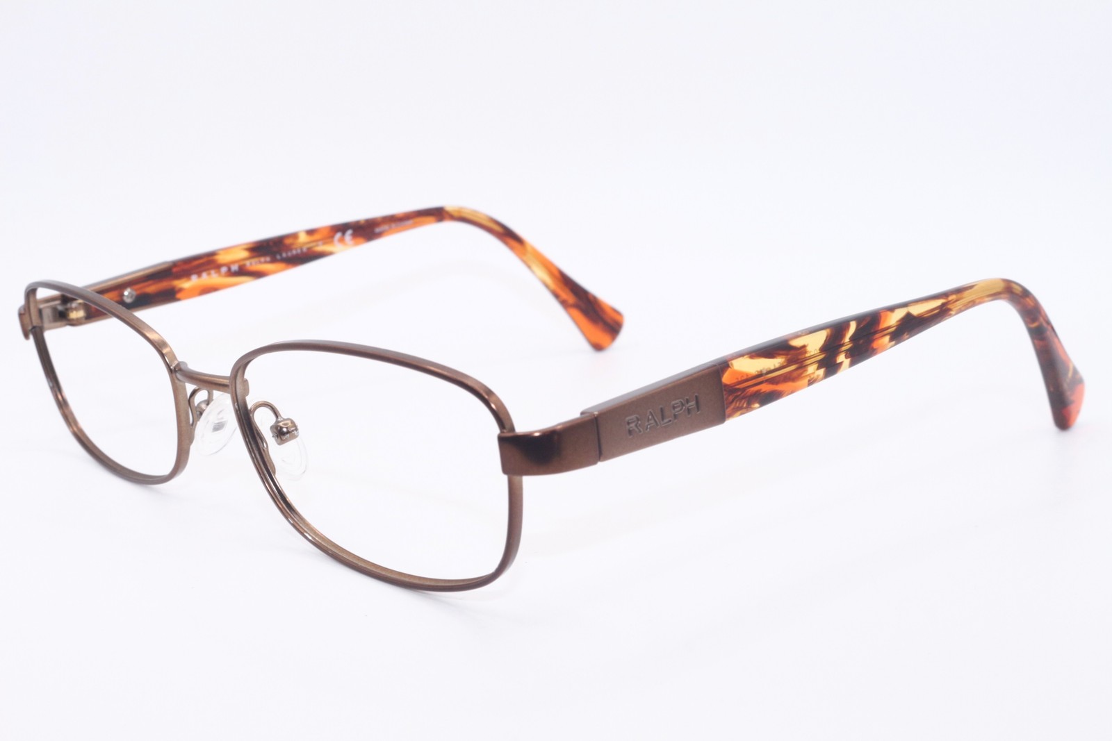NEW RALPH LAUREN RA 6039 495 BROWN GOLD TEMPLES AUTHENTIC EYEGLASSES 51-16 NEW RALPH LAUREN RA 6039 495 BROWN GOLD TEMPLES AUTHENTIC EYEGLASSES 51-16