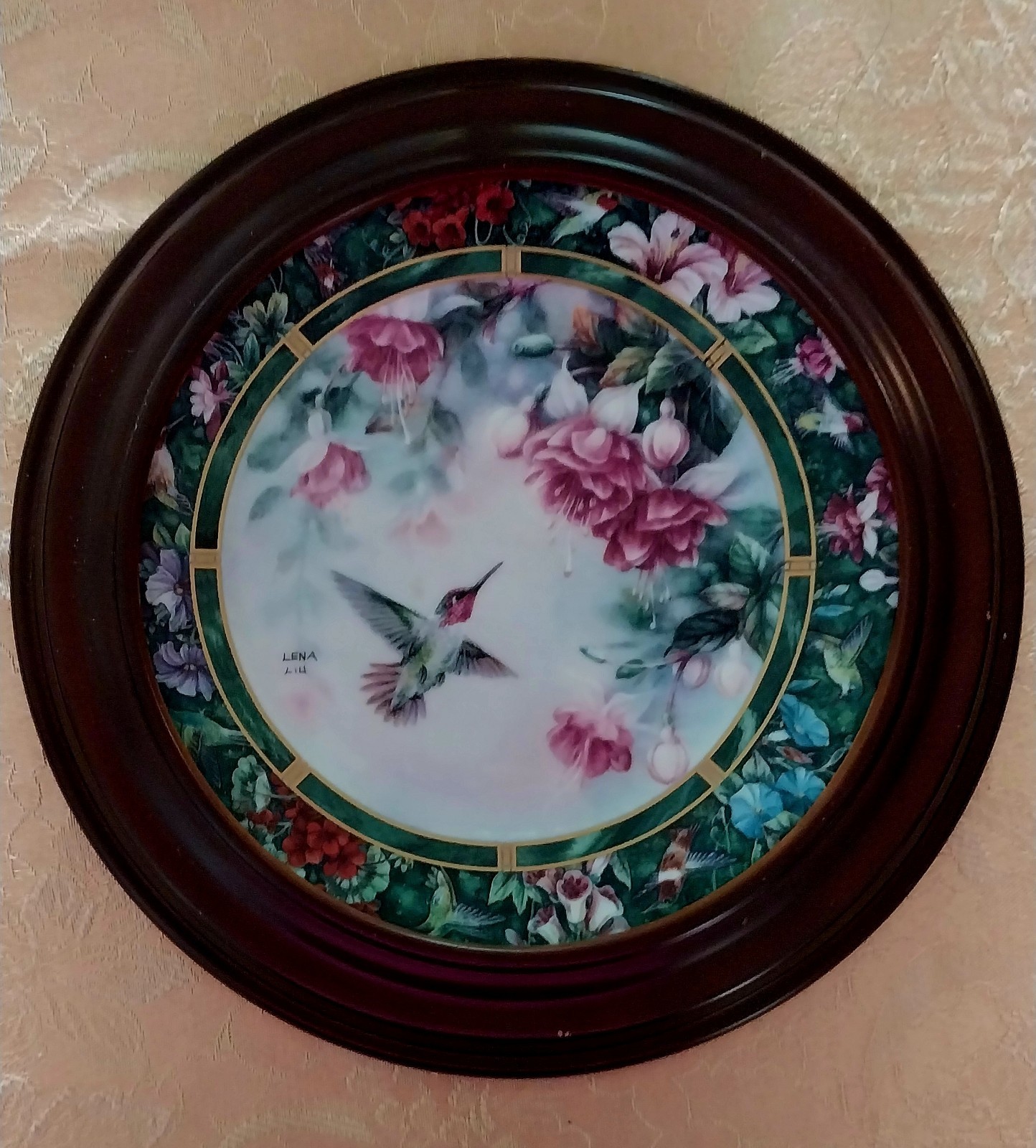 Vintage Anna\'s Hummingbird Lena Liu Collector 8\ Vintage Anna\'s Hummingbird Lena Liu Collector 8\