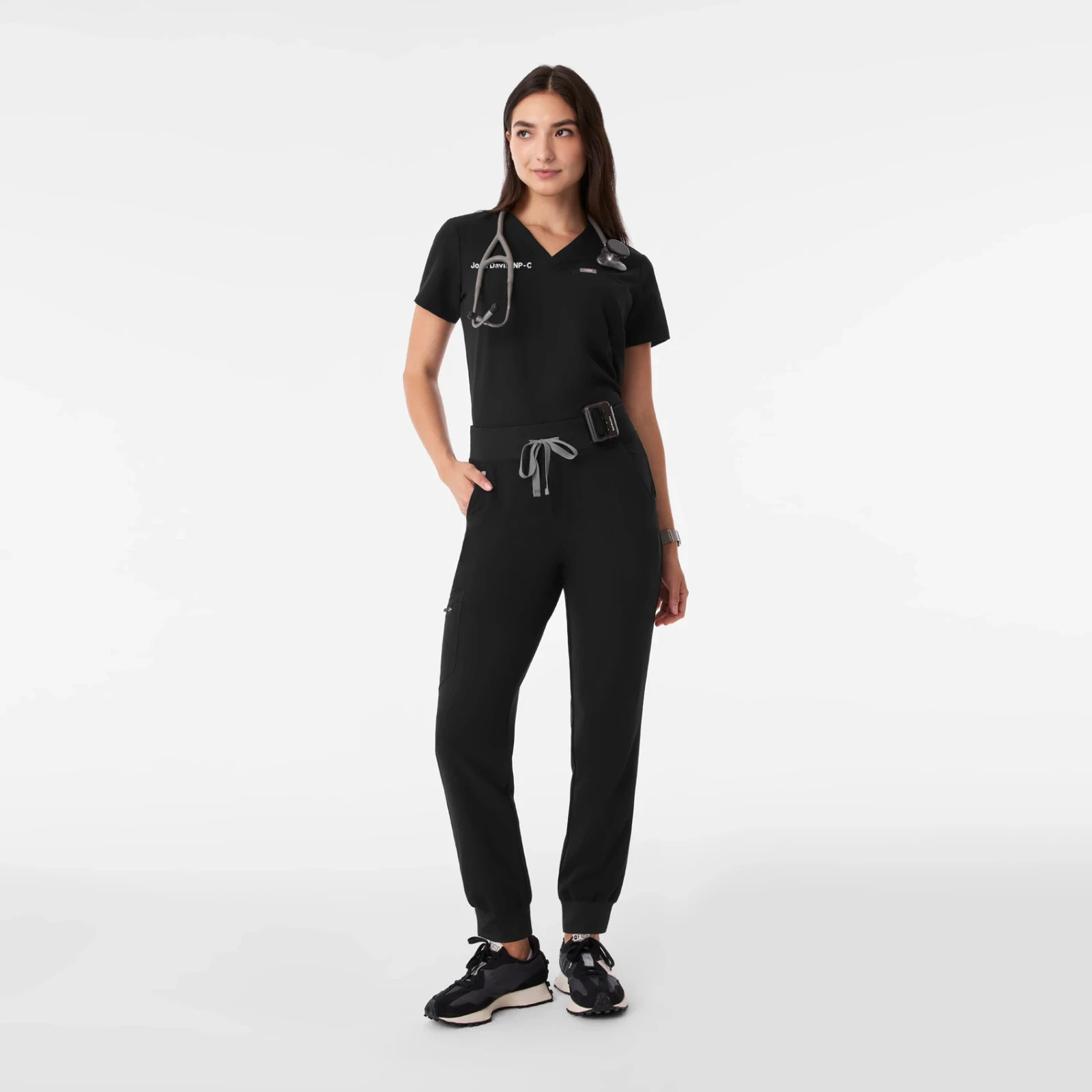 FIGS Zamora High-Rise Jogger Scrub Pant  with  6 Pockets Regular Length