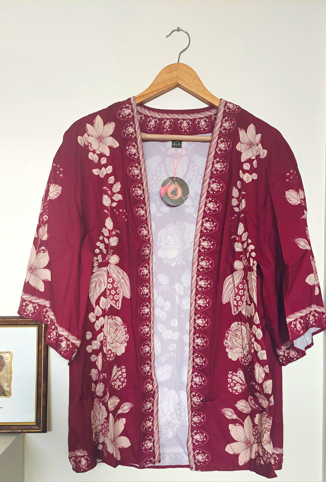 Brand New Boho Floral Kimono Cardigan (Size M) Brand New Boho Floral Kimono Cardigan (Size M)