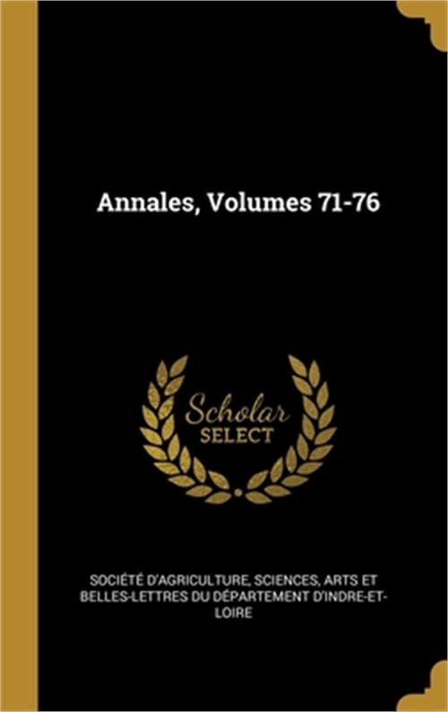 Annales, Volumes 71-76 (Hardback or Cased Book)