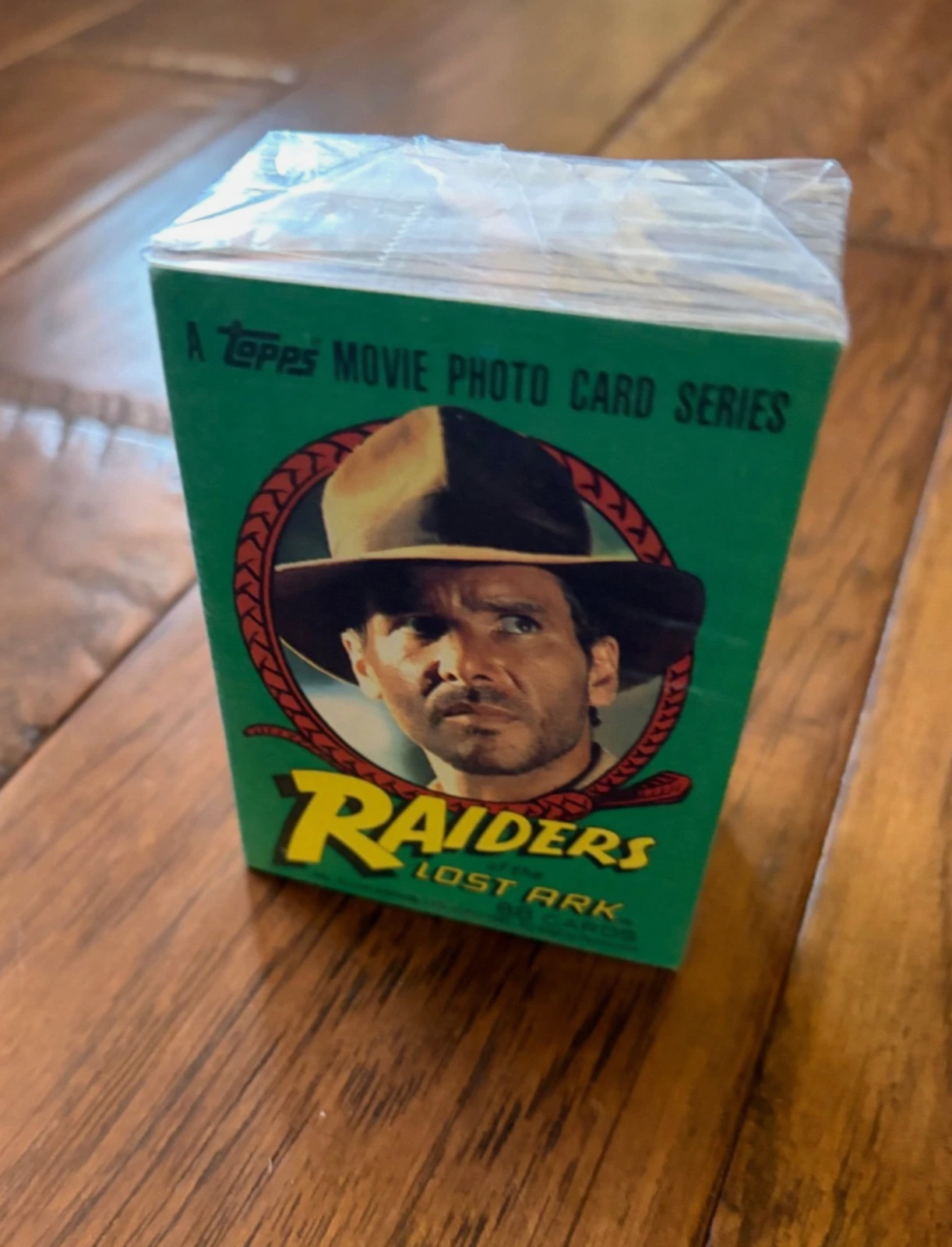 Indiana Jones SEALED ROOKIE CARD Complete Set Raiders of the Lost Ark 1981 Topps