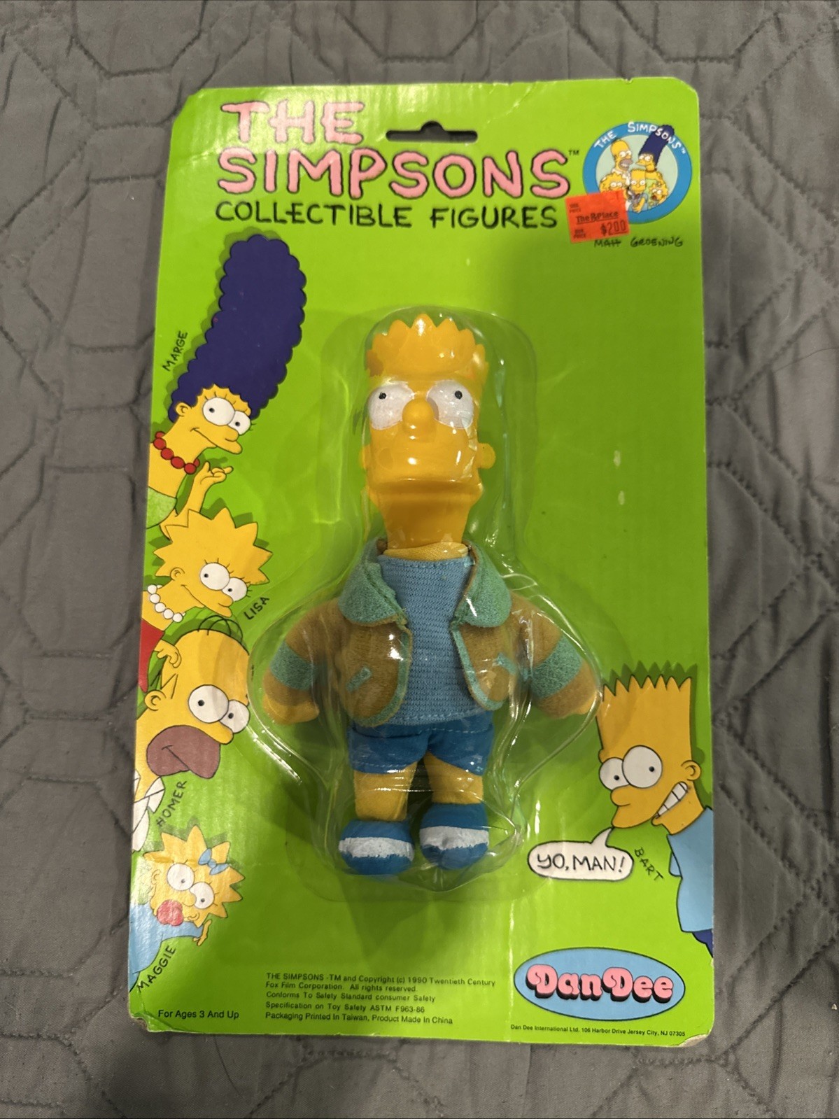 Bart Simpson Dan Dee Doll 1990 NEW Very Rare Bart Simpson Dan Dee Doll 1990 NEW Very Rare