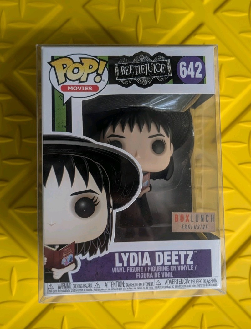 Funko Pop Movies: Beetlejuice - Lydia Deetz #462 Boxlunch Exclusive Funko Pop Movies: Beetlejuice - Lydia Deetz #462 Boxlunch Exclusive