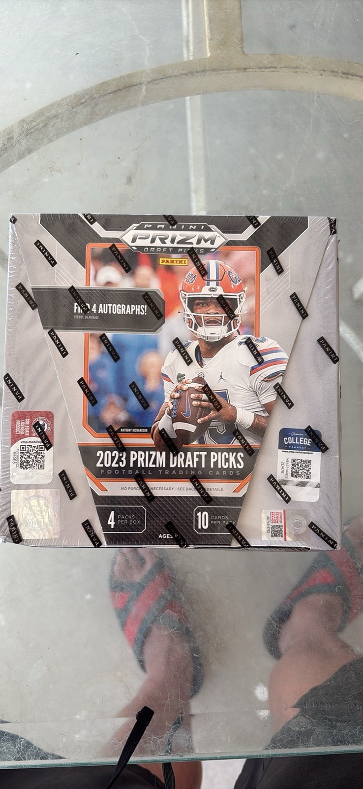 2023 Panini Prizm Draft Picks Collegiate Football Hobby Box