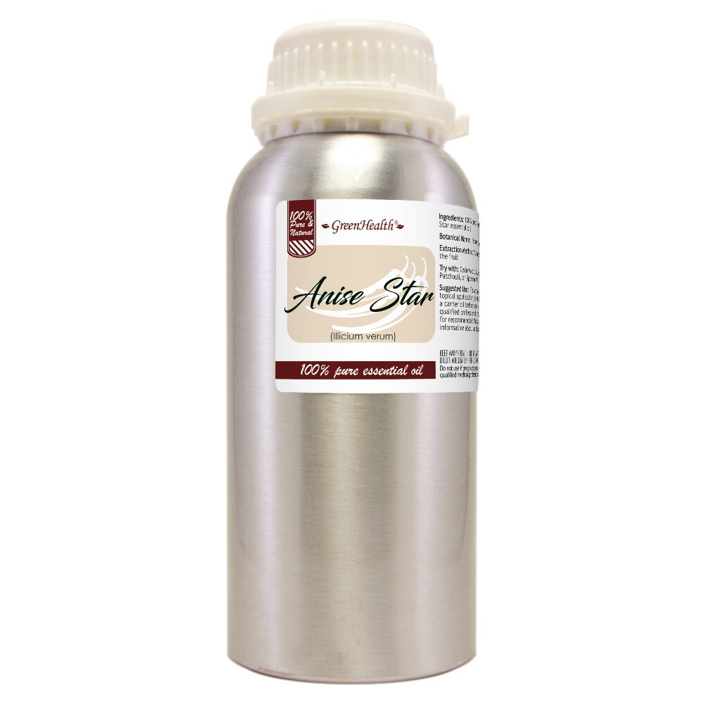 Bulk Essential Oil 16-32 fl oz Aluminum Bottle, All Natural Uncut, 50+ Oils