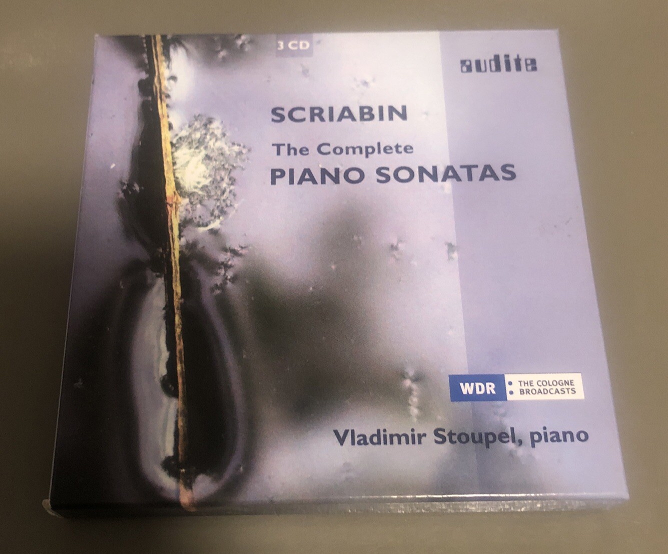 SCRIABIN COMPLETE PIANO SONATAS 3CD BOX SET VLADIMIR STOUPEL PIANO AUDITE LABEL SCRIABIN COMPLETE PIANO SONATAS 3CD BOX SET VLADIMIR STOUPEL PIANO AUDITE LABEL