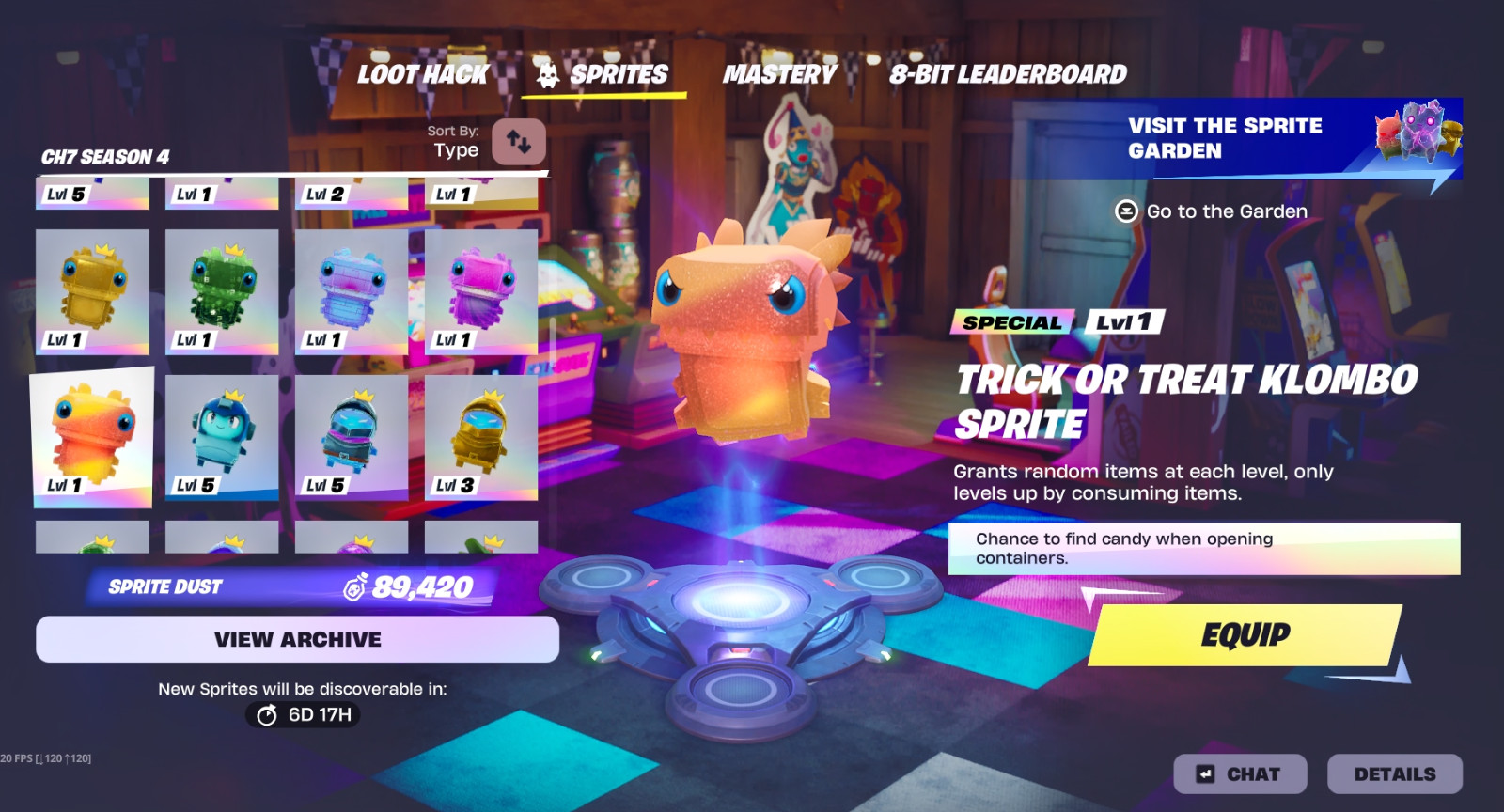 Fortnite Trick Or Treat Klombo Sprite Fortnite Trick Or Treat Klombo Sprite