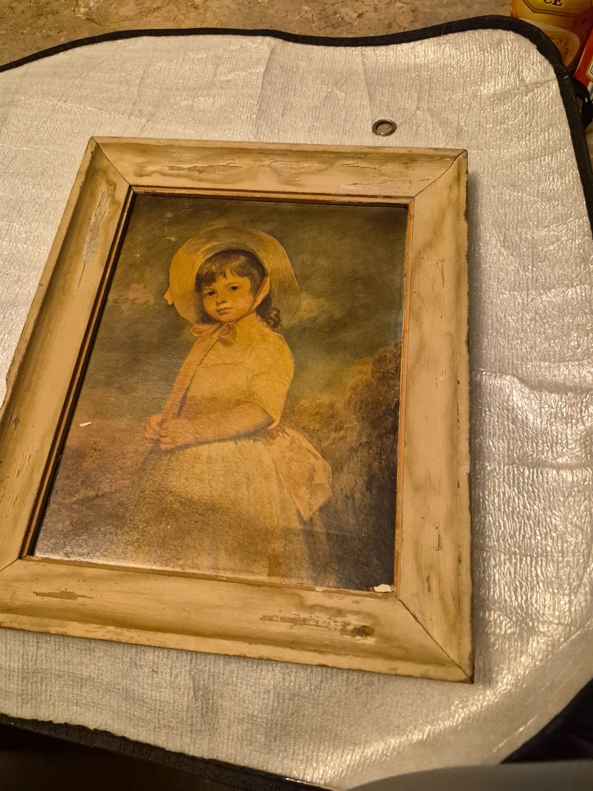 Title: Vintage Mid-Century Framed Print \
