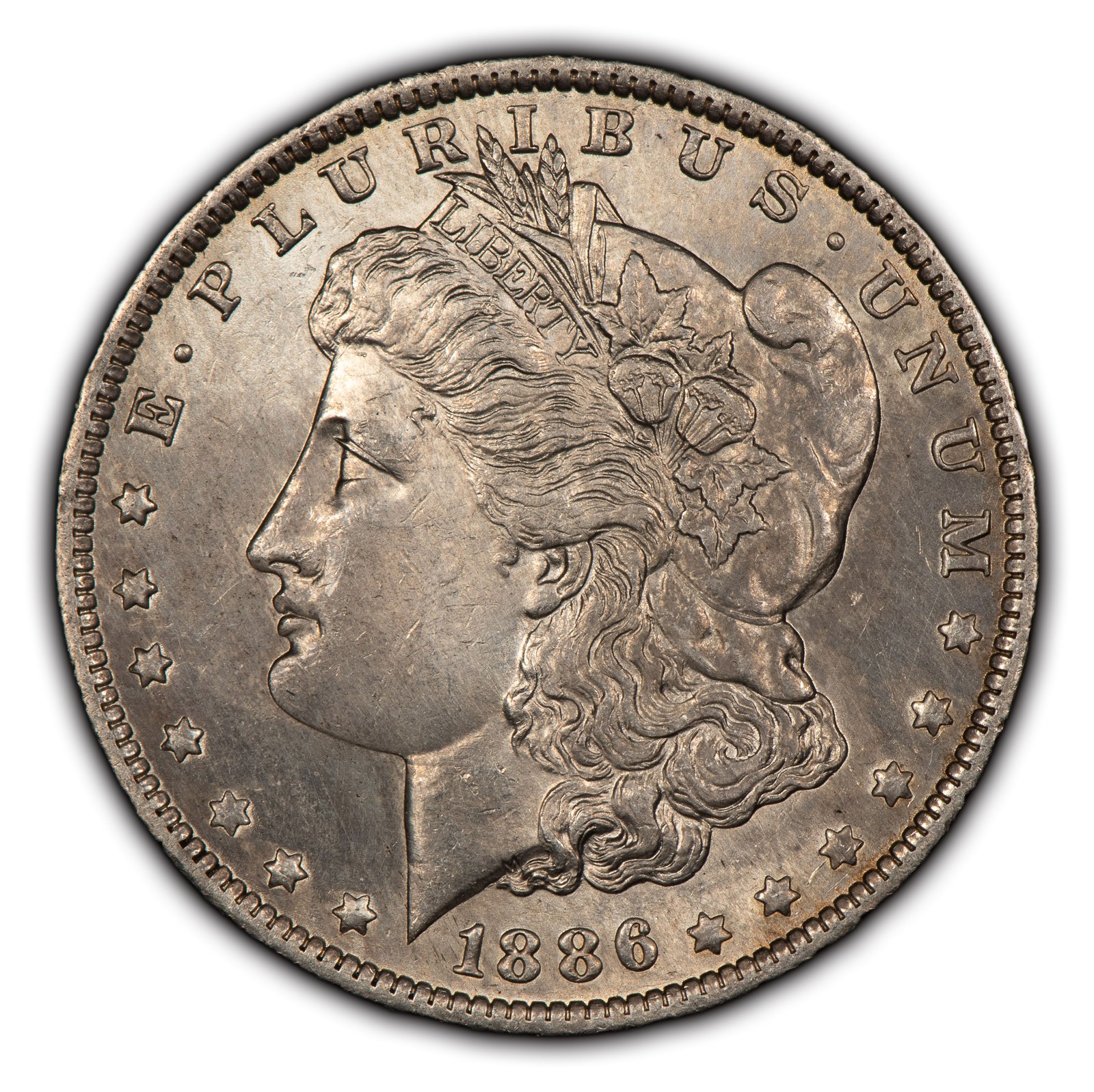 1886-O $1 Morgan Silver Dollar - UNC Details Key Date - SKU-D3528