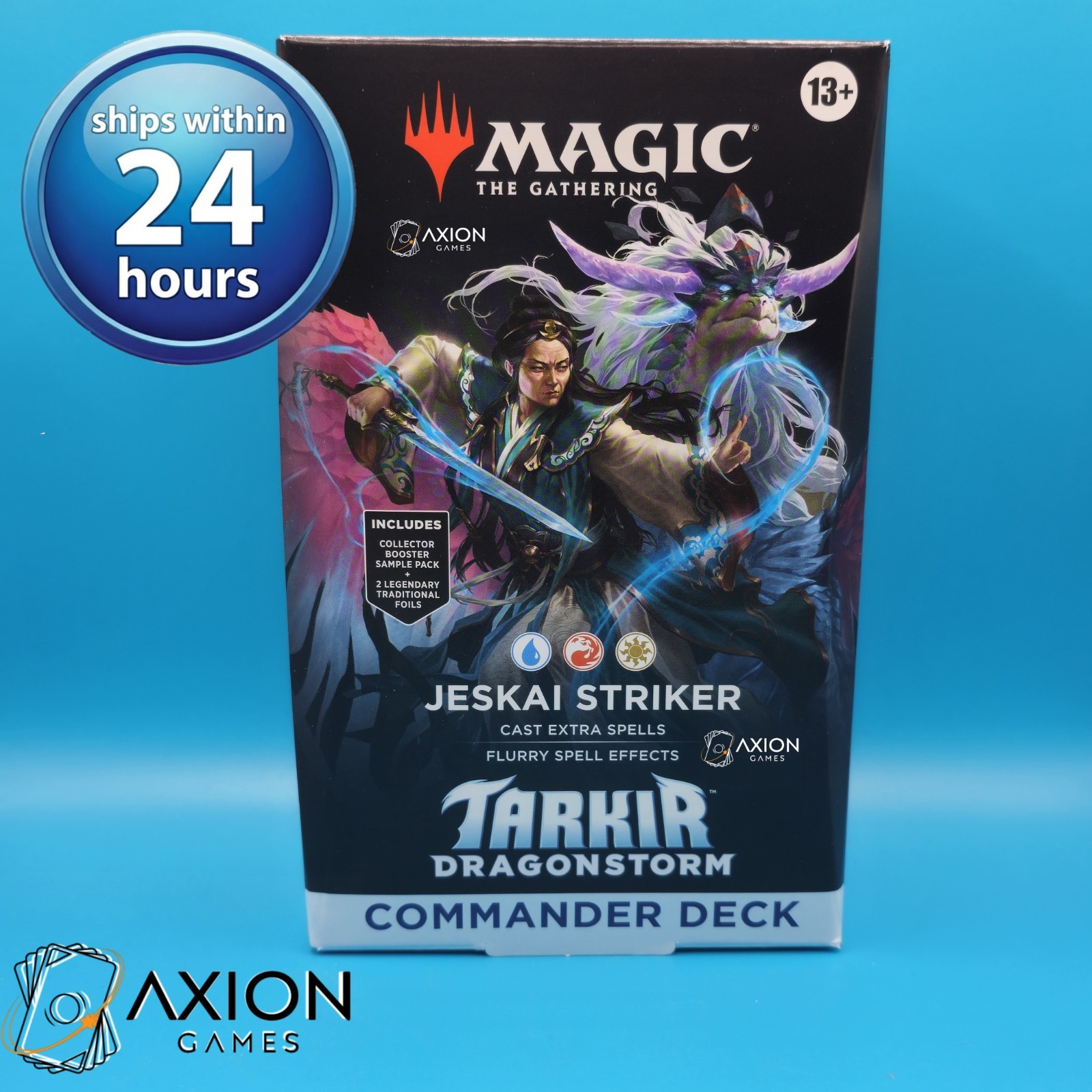 Jeskai Striker Commander Deck  - [Tarkir Dragonstorm] - MTG - New Sealed
