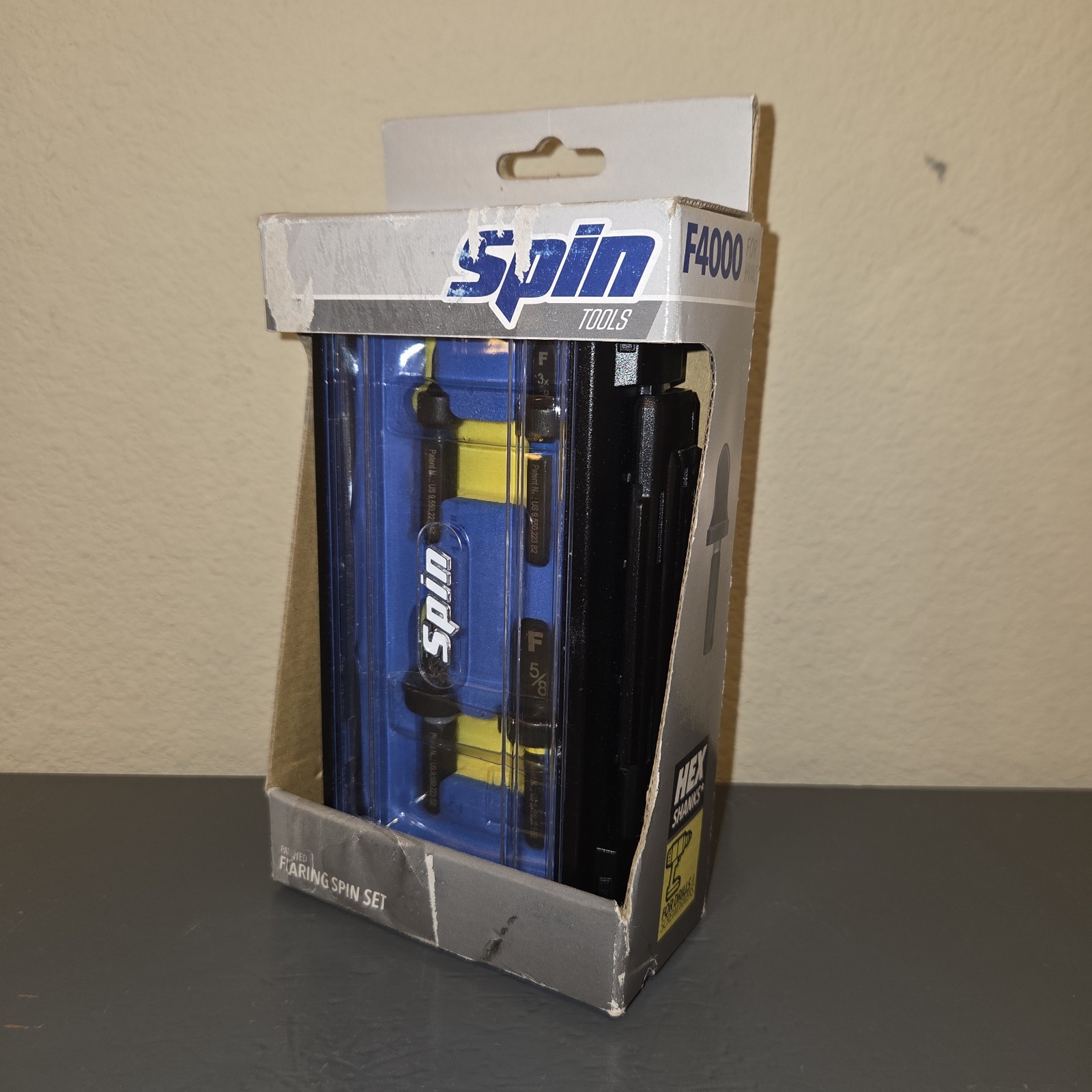 SPIN F4000 4-Piece Drill Bit Flaring Set 1/4, 3/8, 1/2, 5/8-Inch SPIN F4000 4-Piece Drill Bit Flaring Set 1/4, 3/8, 1/2, 5/8-Inch