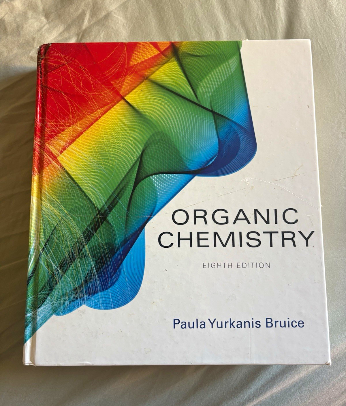 Organic Chemistry 8th Edition Bruice Hardcover 2012 Pearson Textbook