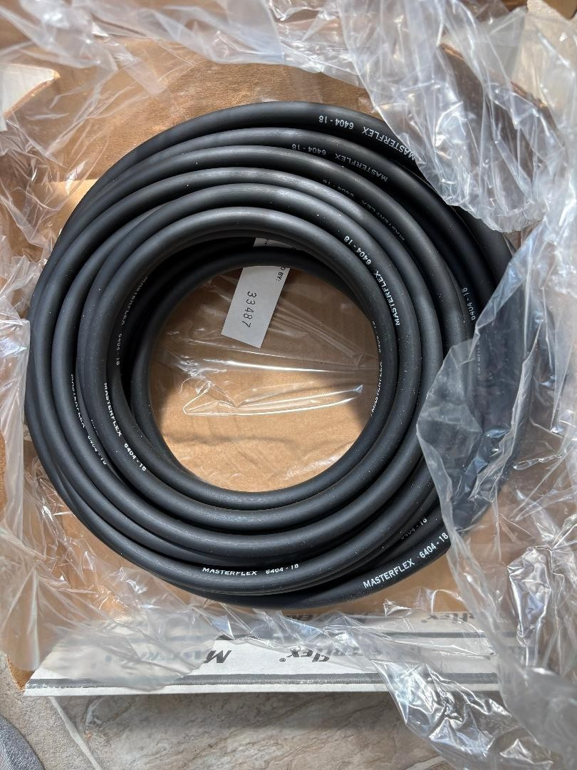 Open Box Masterflex NORPRENE 6404-18 50 ft Precision Pump Tubing NEW, 