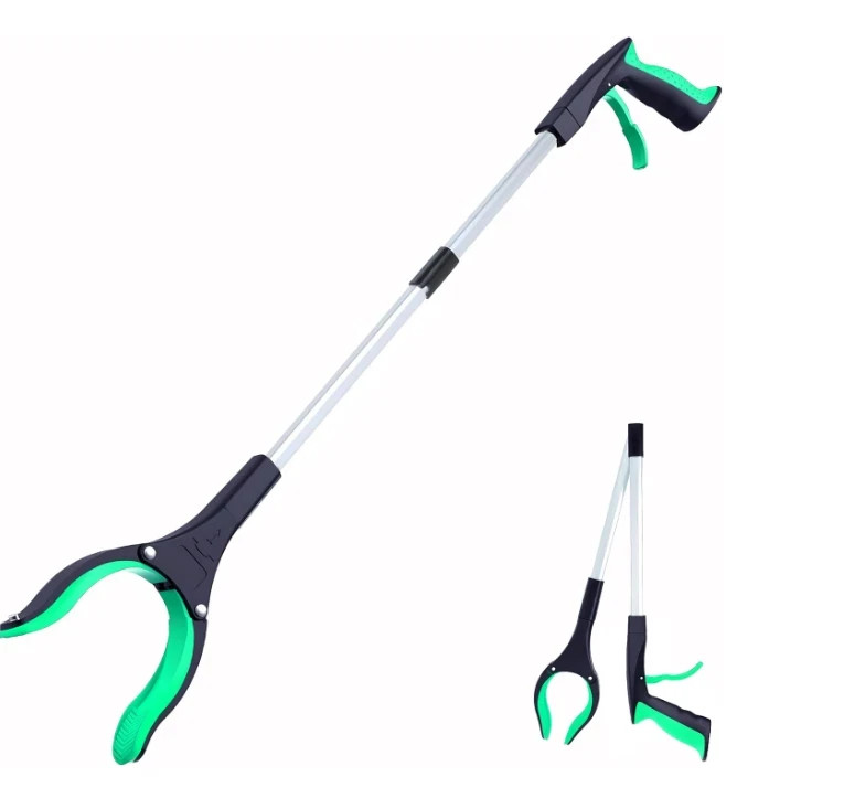 Heavy Duty Grabber Tool Industrial Pick Up Stick Hand Grip Reach Trash Reacher