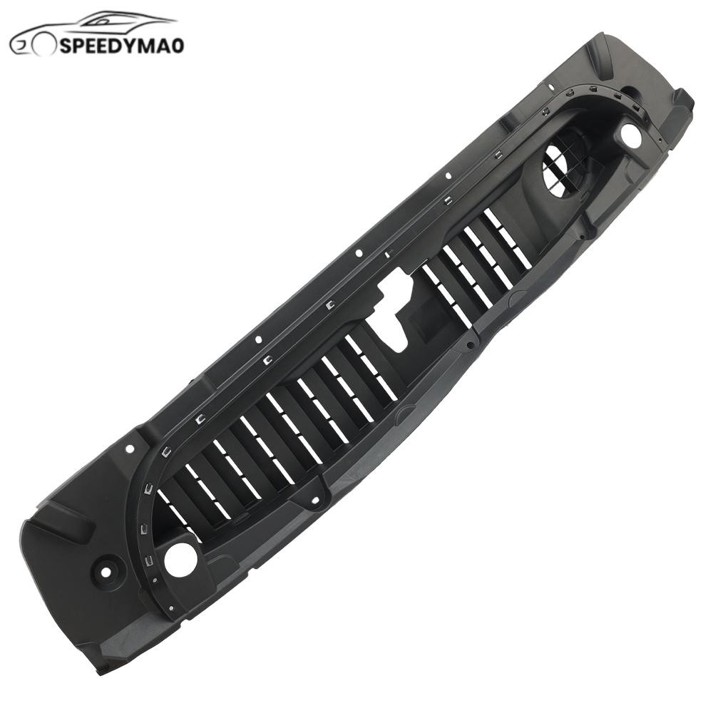 Front Upper Radiator Support Cover For GMC Sierra 1500 Pickup Black 2019-2024