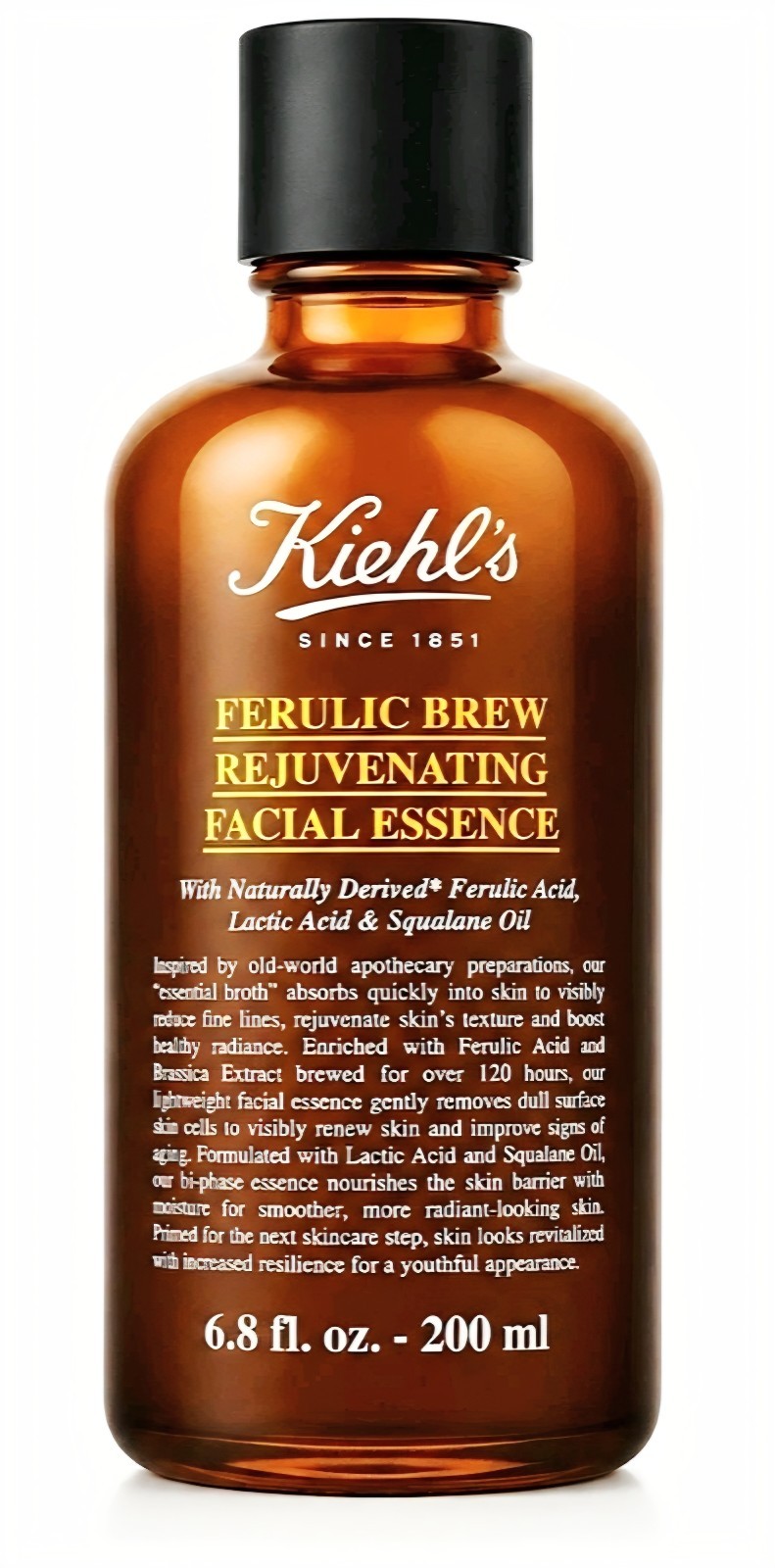 Kiehl's Ferulic Brew Rejuvenating Facial Essence 240ml : 6 Units@ 40ml New HTF