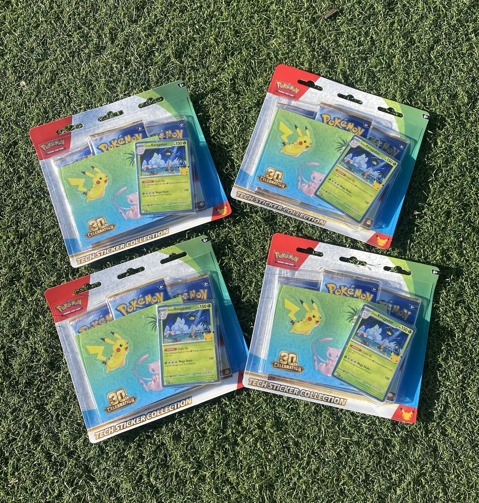 Pokemon 30th Celebration Sticker Pack - Alolan Exeggutor Promo FAST SHIPPING ✅ Pokemon 30th Celebration Sticker Pack - Alolan Exeggutor Promo FAST SHIPPING ✅