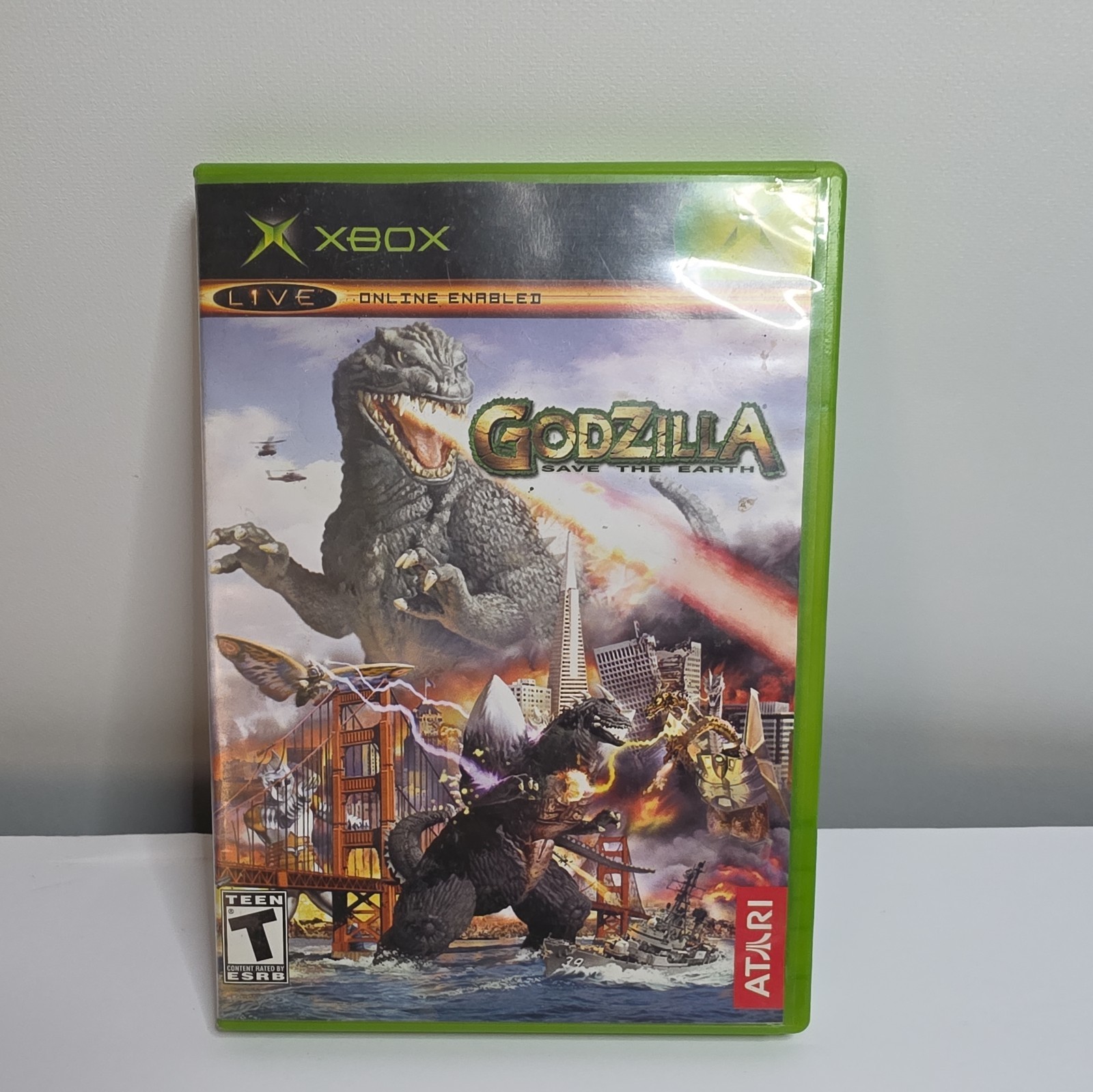 Godzilla: Save the Earth Microsoft Xbox 2004 Complete in Box Tested no Manual