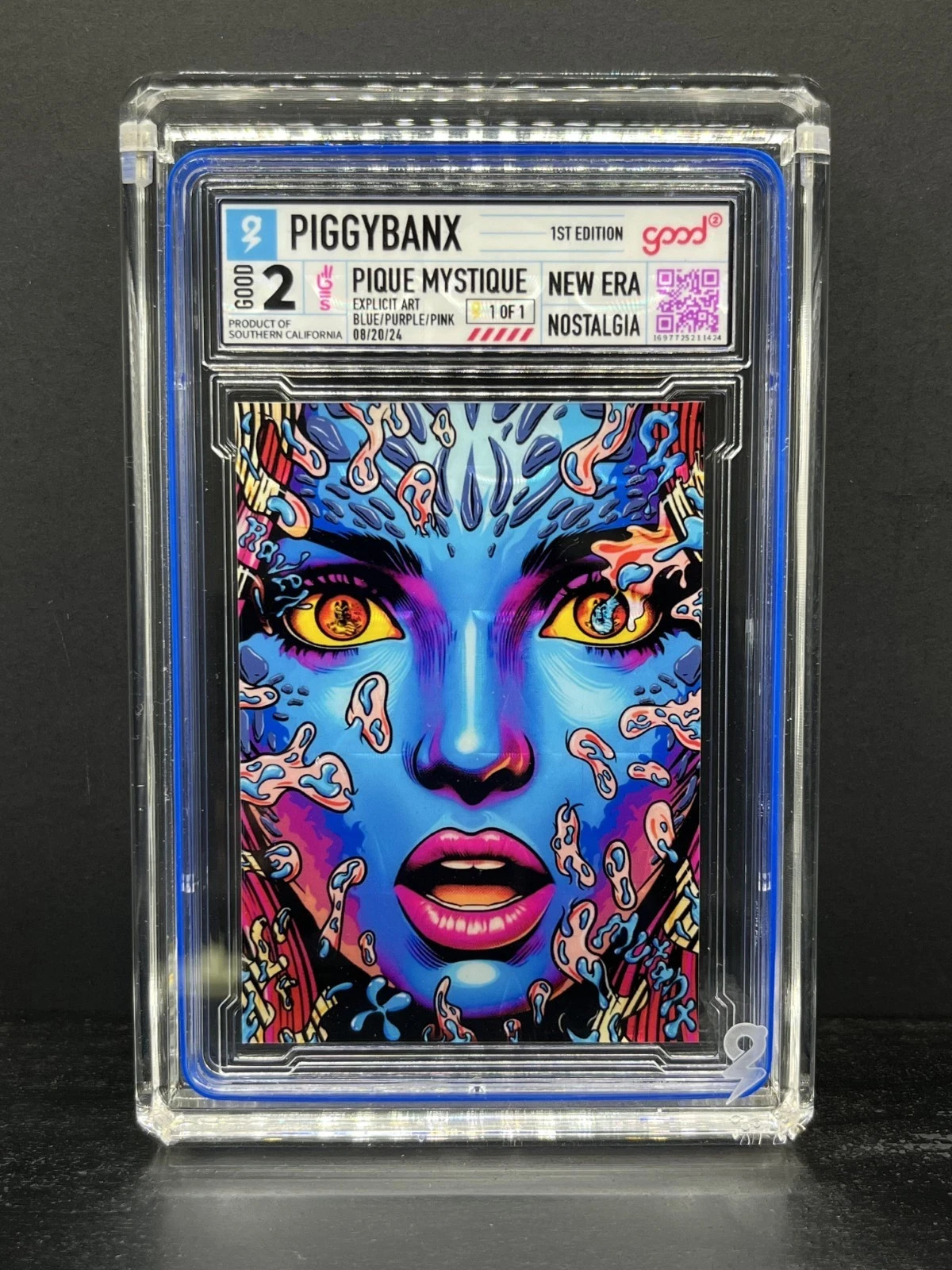 Piggybanx Piggy Banx Pique Mystique Flash 1/1 Blue/Purple/Pink