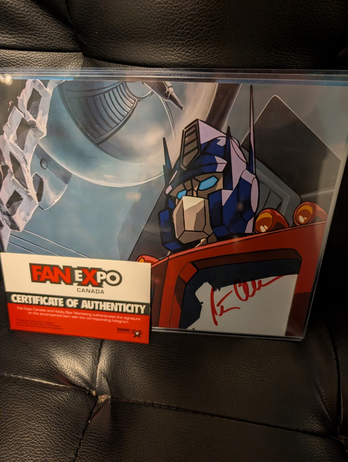 PETER CULLEN SIGNED TRANSFORMERS 