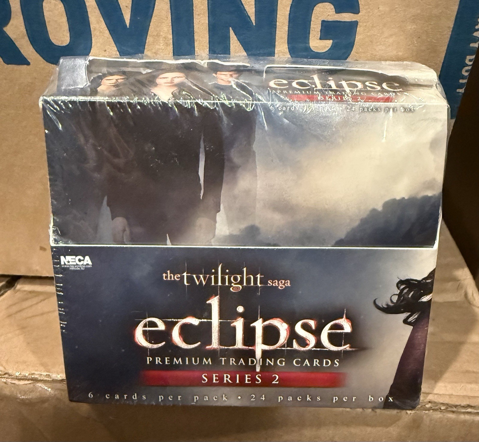 1 Sealed Box🔥NECA Twilight Saga Eclipse Series 2 Cards Edward Bella Jacob SP
