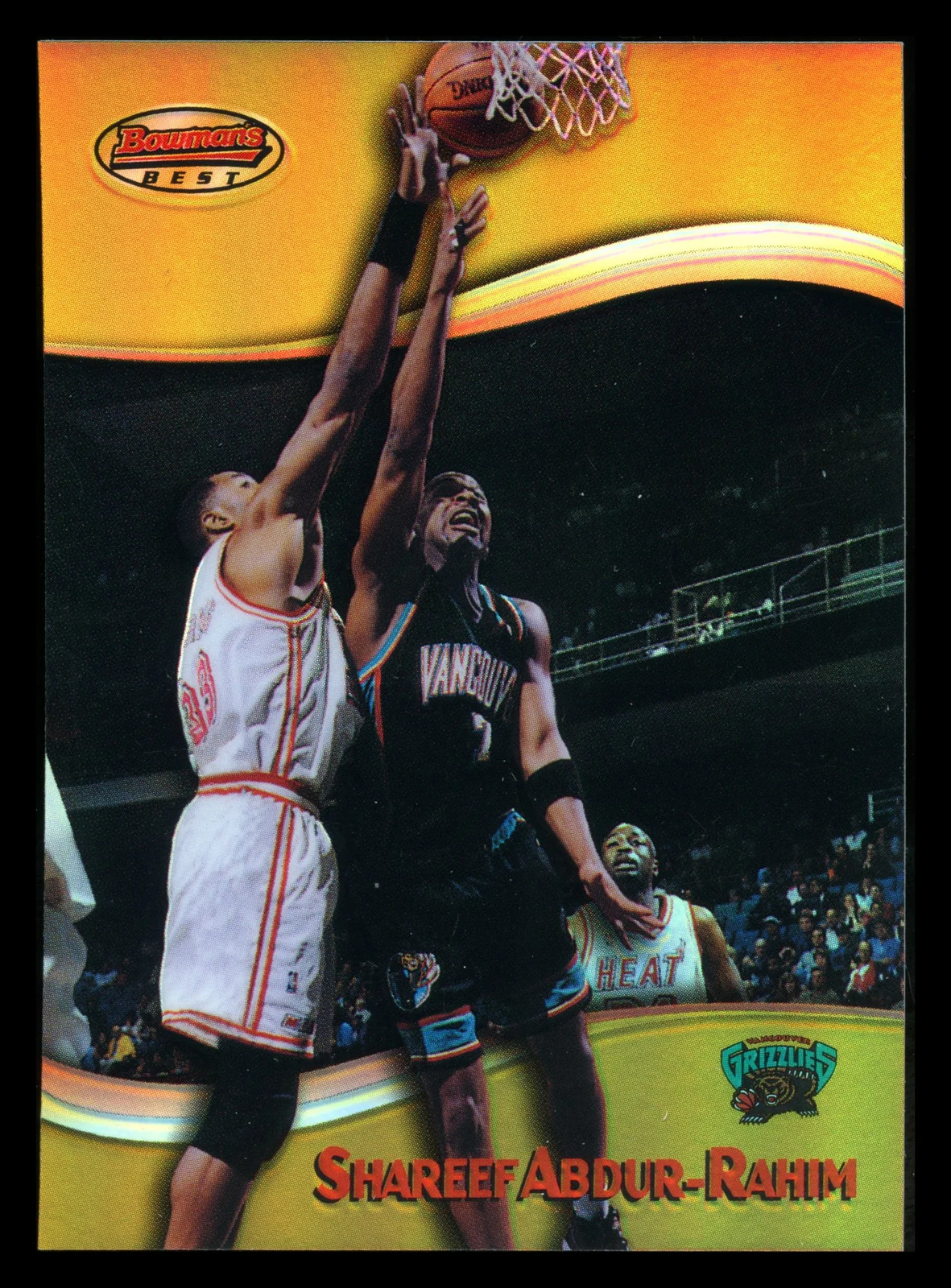 1998 Bowman\'s Best #97 Shareef Abdur-Rahim Refractor /400