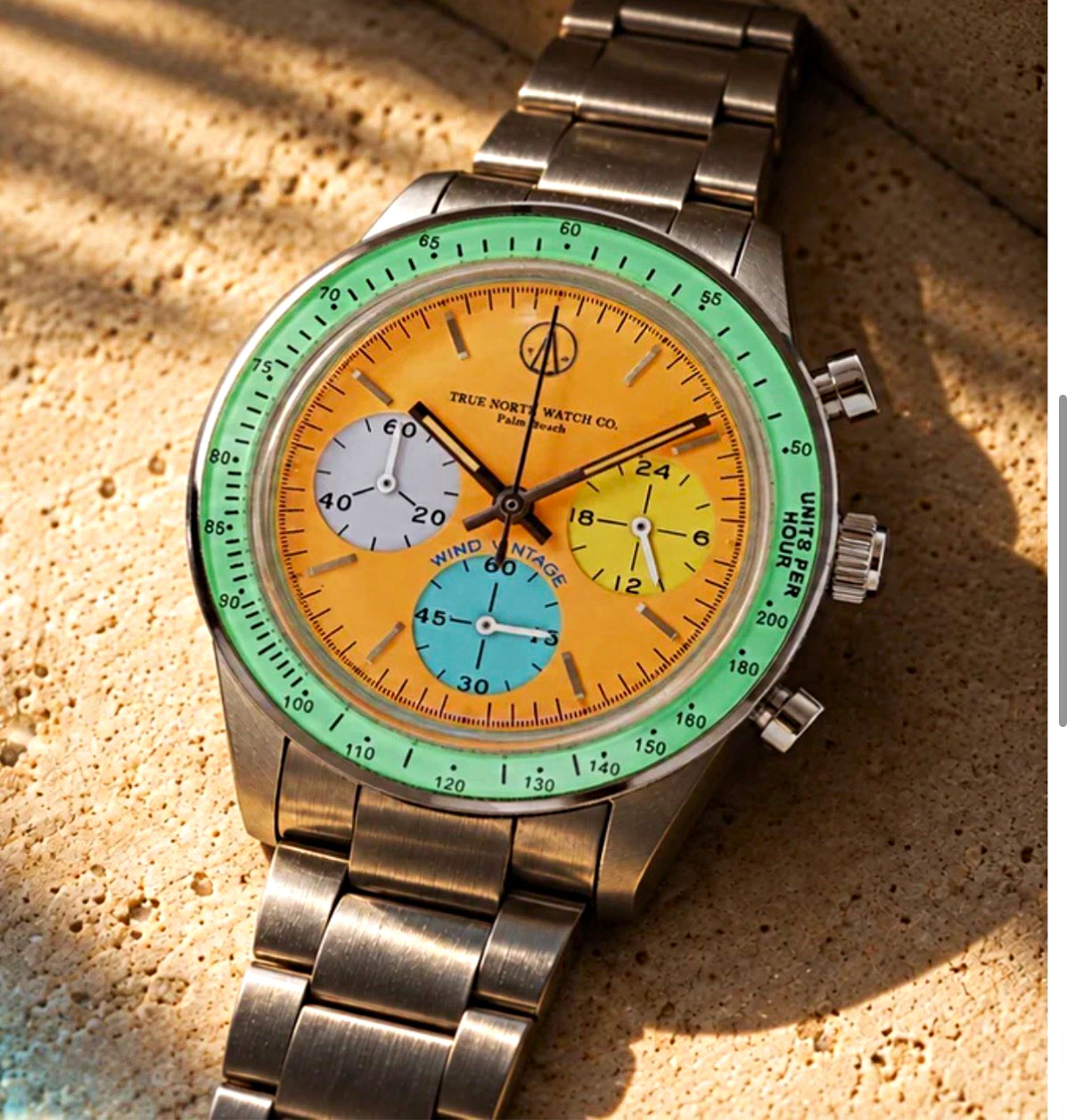 True North Watch Co. Wind Vintage Quartz Chronograph “Dreamsicle” True North Watch Co. Wind Vintage Quartz Chronograph “Dreamsicle”
