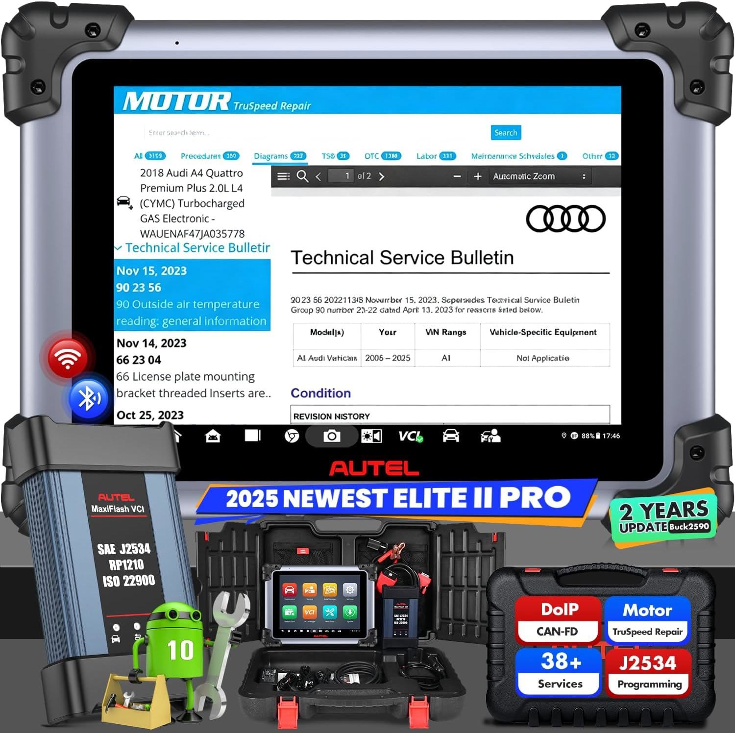 Autel MaxiSys Elite II PRO 2026 Autel Scanner Elite 2 PRO Programmer ECU Coding Autel MaxiSys Elite II PRO 2026 Autel Scanner Elite 2 PRO Programmer ECU Coding