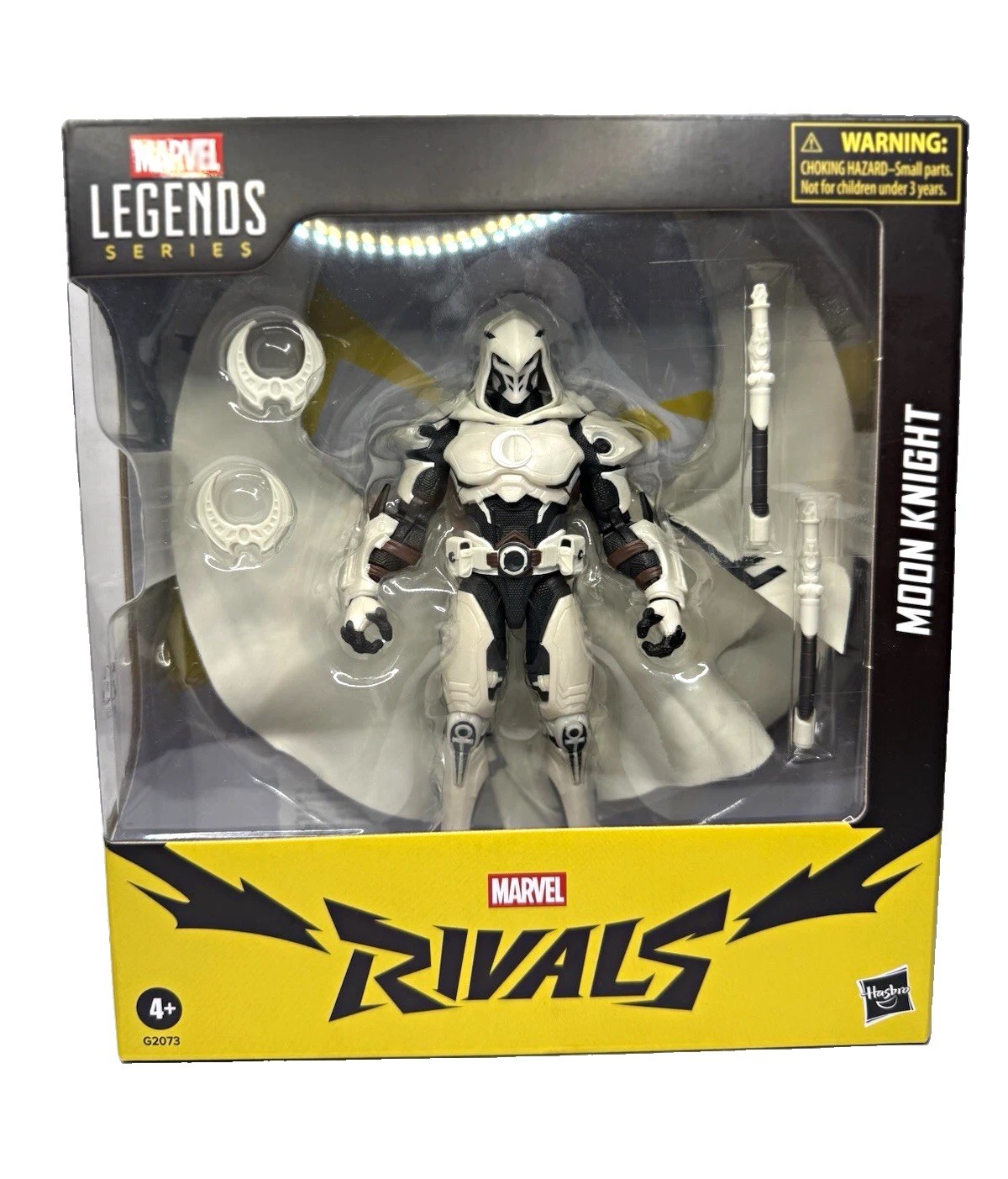 Hasbro Marvel Legends Series Marvel Rivals Moon Knight Action Figure w/ Cape