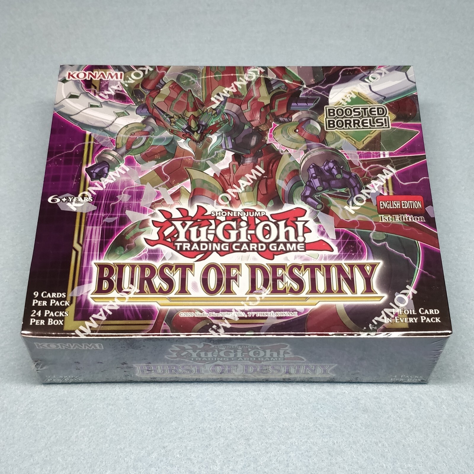 1x Yugioh Burst of Destiny 1st Edition Booster Box BODE New Sealed 1x Yugioh Burst of Destiny 1st Edition Booster Box BODE New Sealed