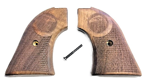 HERITAGE ROUGH RIDER Walnut GRIPS .22 & .22 MAG Carved American eagle
