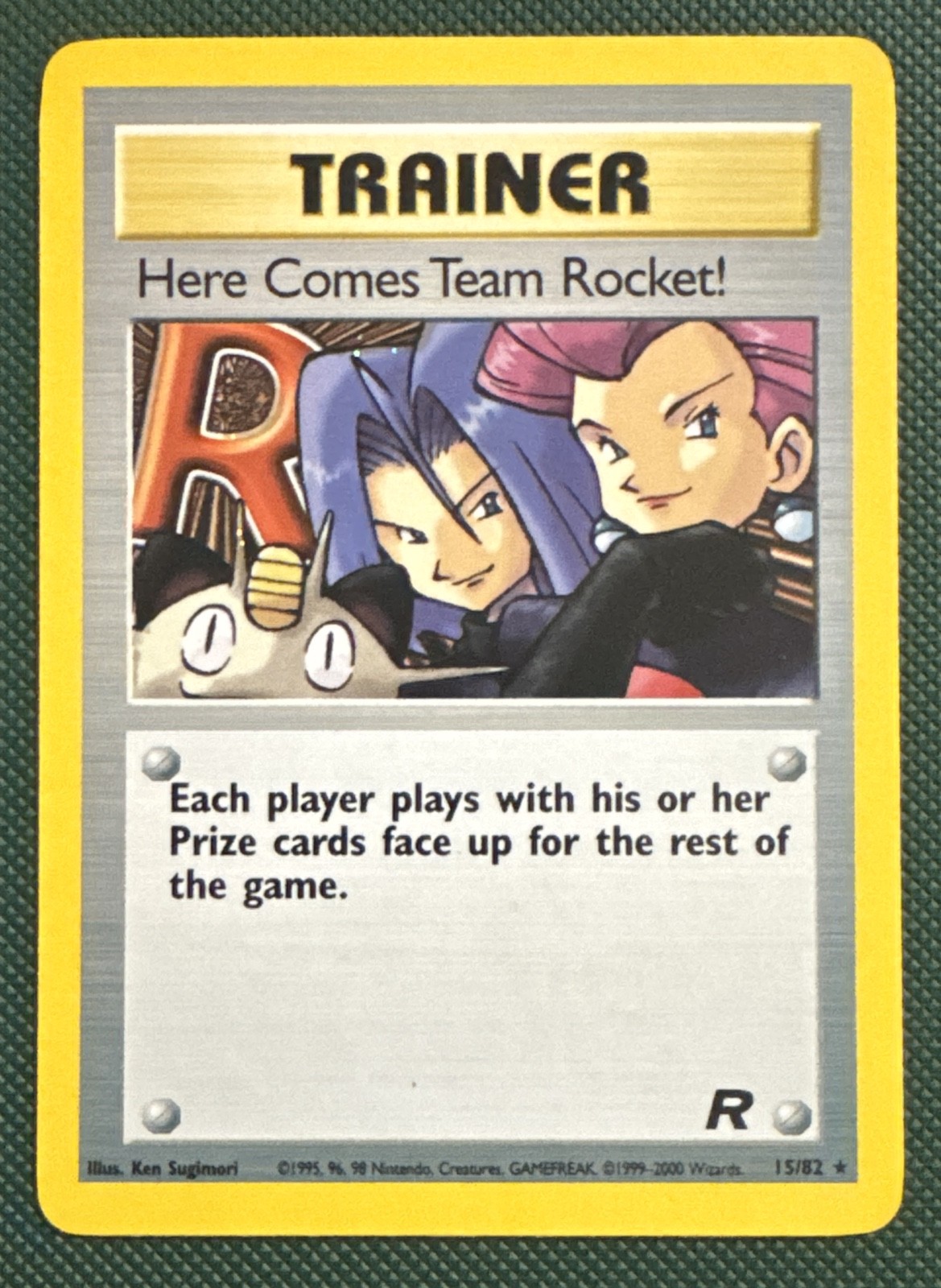 Here Comes Team Rocket 15/82 Team Rocket Holo Here Comes Team Rocket 15/82 Team Rocket Holo